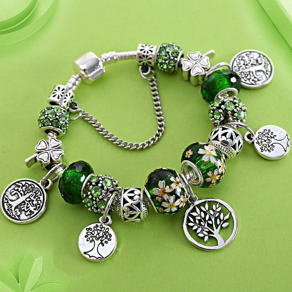 Tree of Life Bracelet Breathe Affirm Manifest