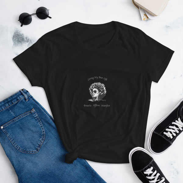 Living My Best Life - Women's short sleeve t-shirt